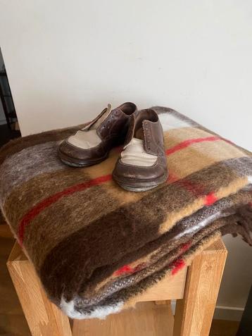 Prachtige geblokte vintage plaid/ picknickkleed/ kleed beschikbaar voor biedingen