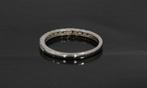 Alliance 15 diamanten 14k wit gouden dames ring aanschuif, Sieraden, Tassen en Uiterlijk, Ringen, Voordeelsieraden, Ophalen of Verzenden