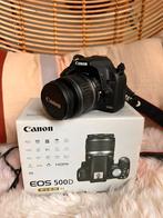 Canon EOS 500D + EF-S 18-55 IS Kit, Canon, Ophalen of Verzenden, Zo goed als nieuw