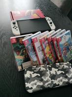 Nintendo Switch OLED + 7 Games - Compleet!, Online, 1 speler, Zo goed als nieuw, Vanaf 7 jaar