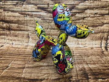 Balloon dog graffiti. beschikbaar voor biedingen