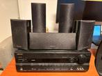Onkyo versterker en 5.1 geluidsset, Gebruikt, Complete surroundset, 120 watt of meer, Ophalen