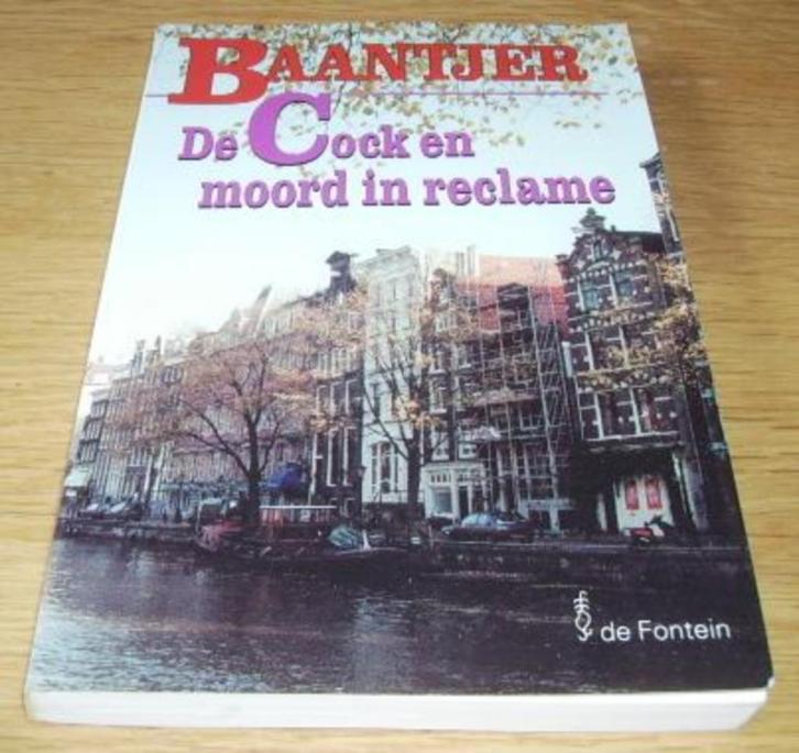 Boek De Cock en moord in reclame (59) van Appie Baantjer., Boeken, Detectives, Zo goed als nieuw, Tv-bewerking, Ophalen of Verzenden
