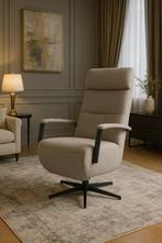 Relaxfauteuil met of zonder snoer stof leer Direct leverbaar, Metaal, Relaxfauteuil industrieel, Nieuw, 75 tot 100 cm