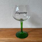 Vintage Tanqueray Gin Tonic Glazen, Groene Voet, Cadeau tip, Huis en Inrichting, Keuken | Servies, Glas of Glazen, Ophalen of Verzenden