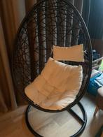 Hangstoel, Huis en Inrichting, Stoelen, Ophalen, Zo goed als nieuw, Wit, Eén