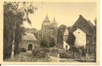 Maastricht Begijnenhof met Helpoort., Verzamelen, Ansichtkaarten | Nederland, Ophalen of Verzenden, 1940 tot 1960, Gelopen, Limburg
