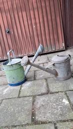Gieters van zink 2 stuks., Tuin en Terras, Gieters, Ophalen, Gebruikt