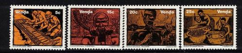 Venda 1981 Traditionele muziekinstrumenten postfris, Postzegels en Munten, Postzegels | Afrika, Postfris, Zuid-Afrika, Verzenden