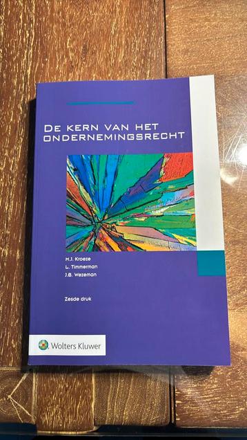 L. Timmerman - De kern van het ondernemingsrecht beschikbaar voor biedingen