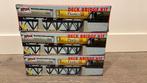 3 x Deck Bridge Kit H0 spoorwegbrug nieuw en ongebouwd, Overige merken, Gelijkstroom, Brug, Tunnel of Gebouw, Ophalen of Verzenden