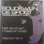 Vinyl single Boudewijn de Groot  Land van Maas en Waal €2,50, Cd's en Dvd's, Vinyl Singles, Gebruikt, 7 inch, Single, Ophalen of Verzenden