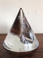 Glazen Waxinelichthouder Kegelvorm, Antiek en Kunst, Ophalen of Verzenden