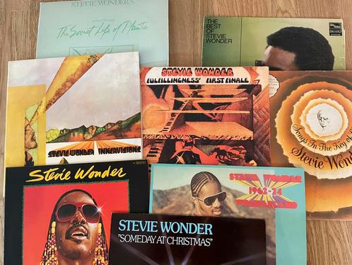 Partij 8 lp’s van Stevie Wonder , motown label, Cd's en Dvd's, Vinyl | R&B en Soul, Zo goed als nieuw, 1960 tot 1980, Ophalen of Verzenden