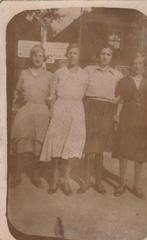 fotokaart anwb bord   misschien zuidwolde, Verzamelen, Ophalen of Verzenden, 1920 tot 1940, Ongelopen, Overijssel