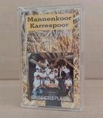 Muziek Cassette Mannenkoor Karrespoor - Onbegriepuluk, Gebruikt, 1 bandje, Ophalen of Verzenden, Origineel