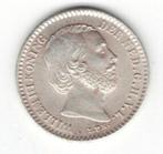 25-1670 Nederland 10 cent 1881, Koning Willem III, Verzenden, Zilver, 10 cent