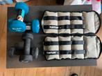 2x Gewichtsvest 2 kg en dumbbells 2x2 en 2x3 kg, Ophalen of Verzenden, Nieuw, Benen, Dumbbell