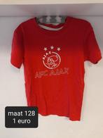 Ajax shirt, Kinderen en Baby's, Kinderkleding | Maat 128, Ophalen of Verzenden, Zo goed als nieuw
