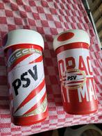 2 psv bekers eendracht maakt macht p.s.v., Ophalen of Verzenden, Gebruikt, PSV, Overige typen