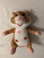 Albert heijn ah schattige bruine hamster knuffel met kusjes!, Kinderen en Baby's, Ophalen of Verzenden, Zo goed als nieuw, Overige typen