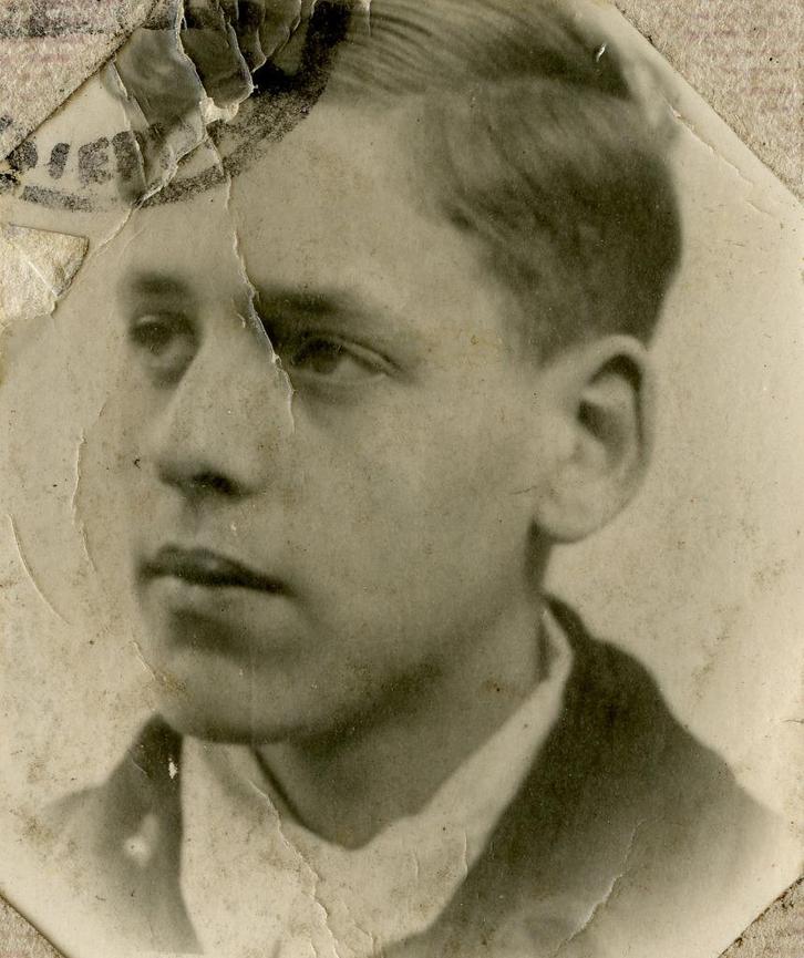 Persoonsbewijs Kind Jongen 1944 Amsterdam, Verzamelen, Militaria | Tweede Wereldoorlog, Foto of Poster, Nederland, Verzenden