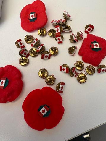 Canadese Speldjes & Buttons Collectie beschikbaar voor biedingen