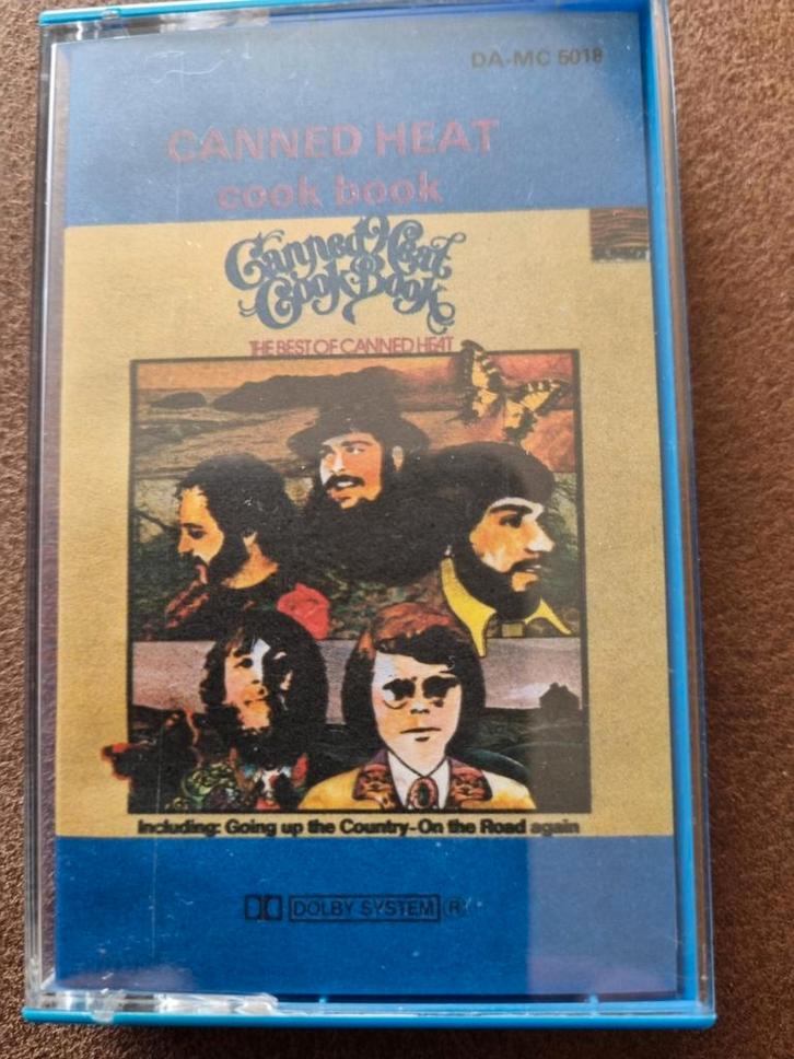 Canned Heat - Cook Book Cassetteband, Cd's en Dvd's, Cassettebandjes, Zo goed als nieuw, Origineel, Rock en Metal, 1 bandje, Ophalen of Verzenden