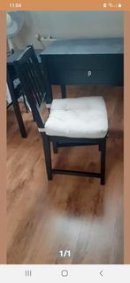 2 ikea stoelen met kussens, Huis en Inrichting, Stoelen, Gebruikt, Eén, Ophalen
