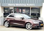 Audi A1 1.4 TFSI S -LINE - DSG Autom 122PK Leder Pdc, Auto's, Parkeersensor, Zwart, 4 stoelen, 122 pk