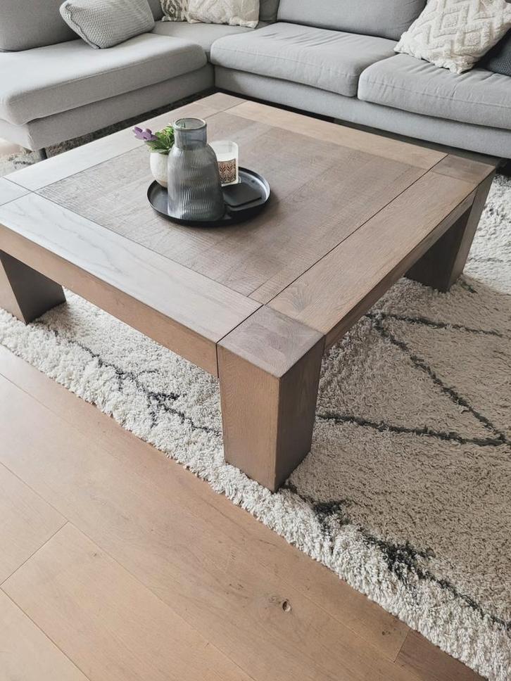 Salontafel, Huis en Inrichting, Tafels | Salontafels, Zo goed als nieuw, Minder dan 50 cm, 100 tot 150 cm, 100 tot 150 cm, Rechthoekig