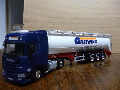 WSI Scania Greiwing, Hobby en Vrije tijd, Modelauto's | 1:50, Nieuw, Bus of Vrachtwagen, Wsi, Verzenden
