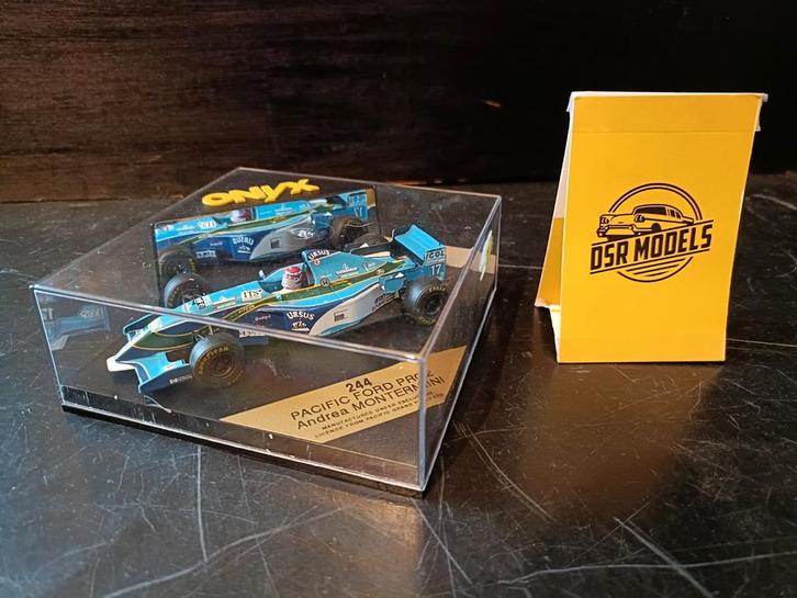 1:43 Pacific Ford PR02, Hobby en Vrije tijd, Modelauto's | 1:43, Zo goed als nieuw, Auto, Overige merken, Ophalen of Verzenden