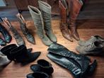 Te koop: grote partij nog nette schoenen en laarzen maat 38, Ophalen, Gedragen, Overige kleuren