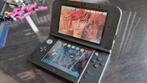 Nintendo 'new' 3DS zwart, Met games, Zwart, 3DS XL, Ophalen of Verzenden