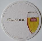 Bierviltje van Stella Artois - van het bier Leuven 1366, Verzamelen, Biermerken, Ophalen of Verzenden, Zo goed als nieuw, Viltje(s)