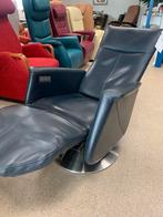 Prominent elektrische relax stoel gratis bezorgd/garantie, Leer, Zo goed als nieuw, Verzenden