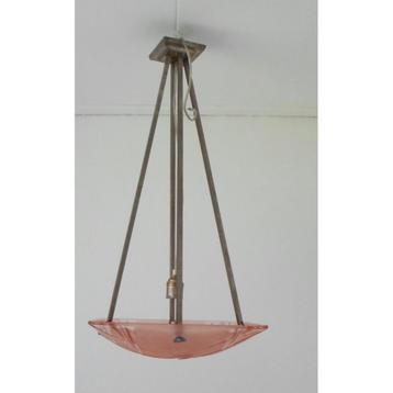 Degue Frankrijk art deco hanglamp beschikbaar voor biedingen