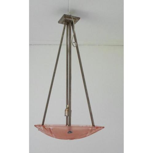 Degue Frankrijk art deco hanglamp, Antiek en Kunst, Curiosa en Brocante, Ophalen