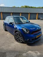 *UNIEKE*Mini Countryman 1.6 John Cooper Works AUT 2015 Blauw, Auto's, Mini, 74 €/maand, Zwart, Blauw, Leder