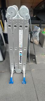 Alumexx Aluminium Ladder - Opvouwbaar, Doe-het-zelf en Verbouw, Ladders en Trappen, Ophalen, Gebruikt, Ladder, Opvouwbaar of Inschuifbaar