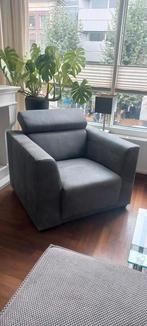 Montel lederen fauteuil, Huis en Inrichting, Ophalen, Zo goed als nieuw, 75 tot 100 cm, 50 tot 75 cm