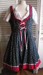 tiroler dirndl jurk en blouse maat 46 nr RR 189, Carnaval, Verzenden, Maat 46/48 (XL) of groter, Zo goed als nieuw