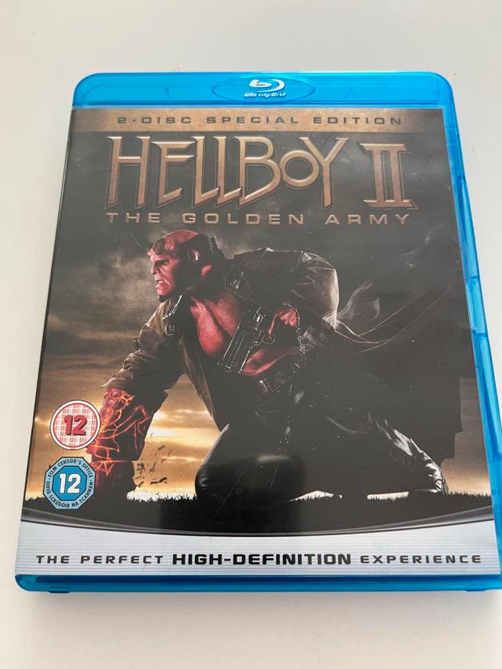 Hellboy II: The Golden Army - Blu-ray Special Edition, Cd's en Dvd's, Blu-ray, Zo goed als nieuw, Actie, Verzenden