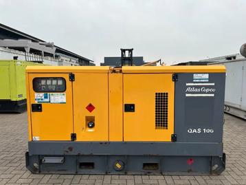 Atlas-Copco QAS 100 Perkins Leroy Somer 100 kVA Silent Renta beschikbaar voor biedingen