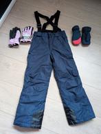 Skibroek 122/128 handschoenen en wanten mt4, Ophalen of Verzenden, Zo goed als nieuw, Meisje, Broek