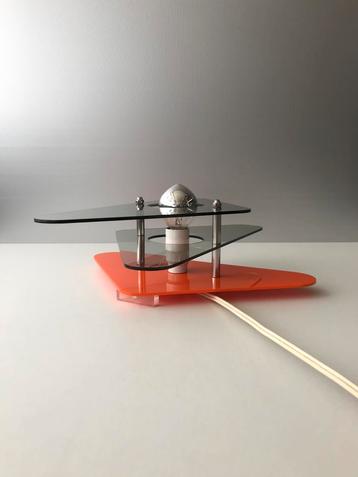 70s design table lamp vintage plexi silence of the lamps beschikbaar voor biedingen