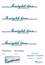 Vrachtauto decal 1:50 Freight Line Europe (combi ), Verzenden, Nieuw, Bus of Vrachtwagen, Overige merken