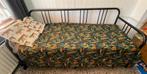 Fyresdal uitschuif bed, Huis en Inrichting, Ophalen, Gebruikt, Zwart, Tweepersoons