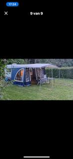 Nette 2 persoons caravan uit 1990 met Dorema tent, Caravans en Kamperen, Reservewiel, Tot en met 2, Particulier, 500 - 750 kg